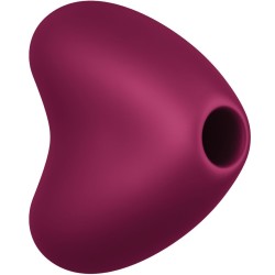 FUN FACTORY - VIBRATEUR À IMPULSIONS D'AIR LIBERA ROUGE VIN