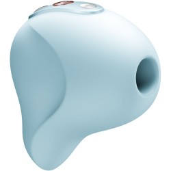 FUN FACTORY - VIBRADOR DE PULSAÇÃO DE AR SEDUCTION AZUL GELO