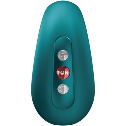 FUN FACTORY - CHERIE DOUBLE AIR PULSE VIBRATORE BOTTIGLIA VERDE