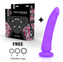 DELTA CLUB - TOYS ARNES + DONG PURPLE SILICONE 20 CM -O- 4 CM
