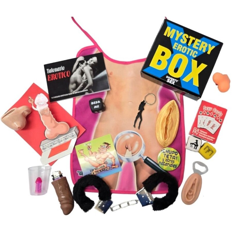 DIABLO PICANTE - MYSTERY EROTIC BOX FOR HIM 15 X 16