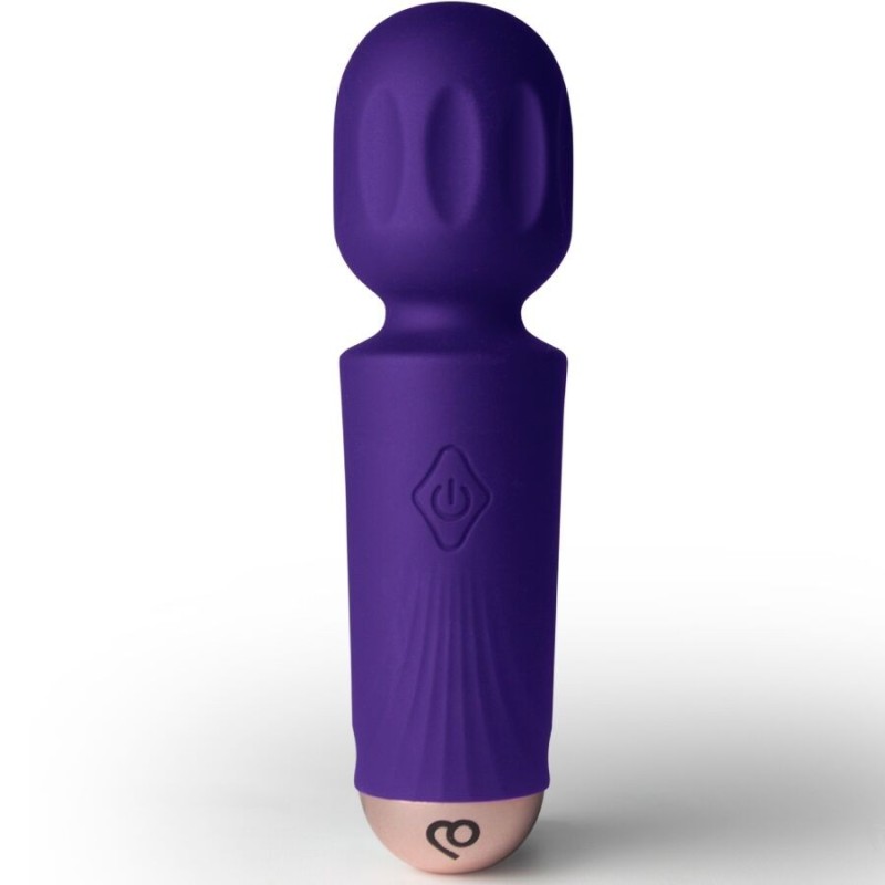 ROCKS-OFF - MINI-AUFLADBARER STAB MIT 16 FUNKTIONEN VIOLET DREAM