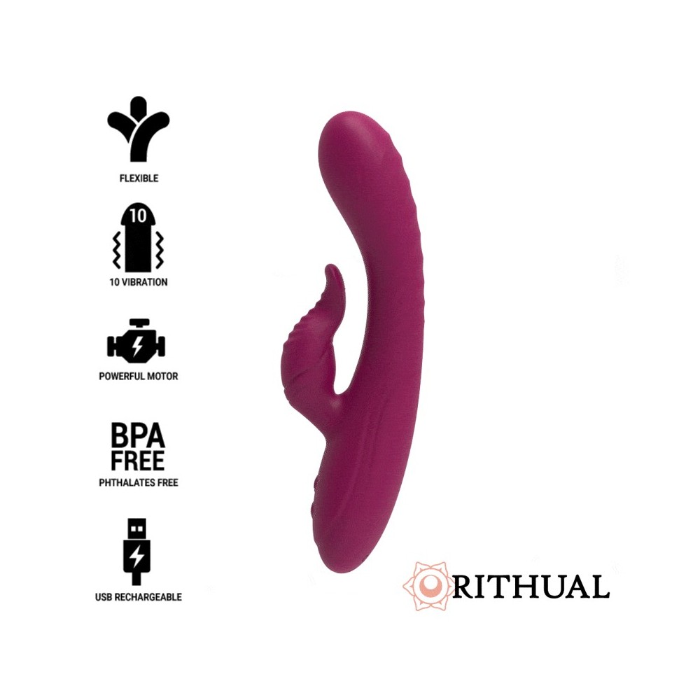 RITHUAL - ANUSARA DOUBLE MOTEUR RECHARGEABLE 2.0 ORCHIDÉE