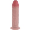 GET REAL - PÊNIS DE TPE DELUXE DE DUPLA DENSIDADE E ESPESSURA, 25,5 CM