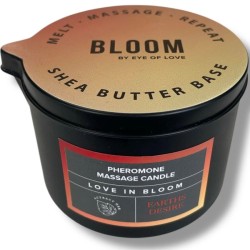 EYE OF LOVE - BLOOM MASSAGE CANDLE SATIVA EARTHS DESIRE 150 ML