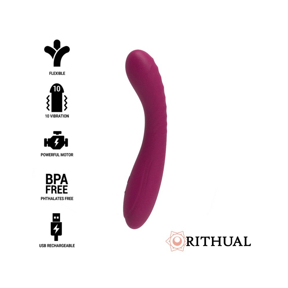 ESTIMULADOR RITHUAL KRIYA G-SPOT RECARGABLE ORQUIDEA