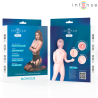 INTENSE DOLLS - BONECA INFLÁVEL MONIQUE COM TRÊS ORIFÍCIOS
