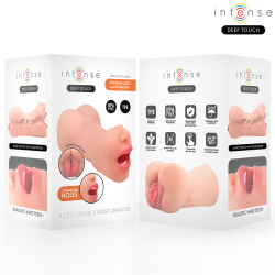 INTENSE DEEP TOUCH – RILEY DOPPELMUSTURBATOR FÜR MUND UND VAGINA