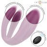 INTENSE - STIMOLATORE A MORSETTO CON VIBRAZIONE E TAPPING SANDRA CON TELECOMANDO
