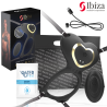 IBIZA - VIBRATORE DI COPPIA CON TELECOMANDO A CUORE PER LE PANTY