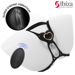 IBIZA - VIBRATORE DI COPPIA CON TELECOMANDO A CUORE PER LE PANTY
