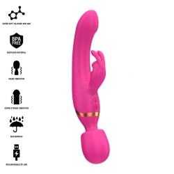 INTENSE - VIBRATEUR DOUBLE WINONA LAPIN ET BAGUETTE