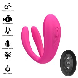 INTENSE - JULIA DOUBLE VIBRATOR CLAMP STIMULATOR REMOTE CONTROL