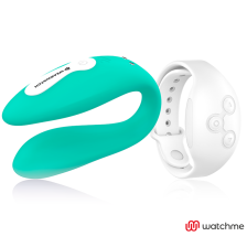 WEARWATCH - DUAL PLEASURE WIRELESS TECHNOLOGY WATCHME AQUAMARINE / SNOWY