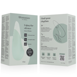 WOMANIZER - VIBE LAY-ON VIBRADOR SILENCIOSO SÁBIO