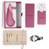 WOMANIZER - VIBE LAY-ON VIBRATORE SILENZIOSO ROSA SCURO
