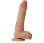 CYBER SILICOCK - STRAP-ON CONNOR IN SILICONE LIQUIDO CON 3 ANELLI IN OMAGGIO 20.5 CM -O- 3.7 CM