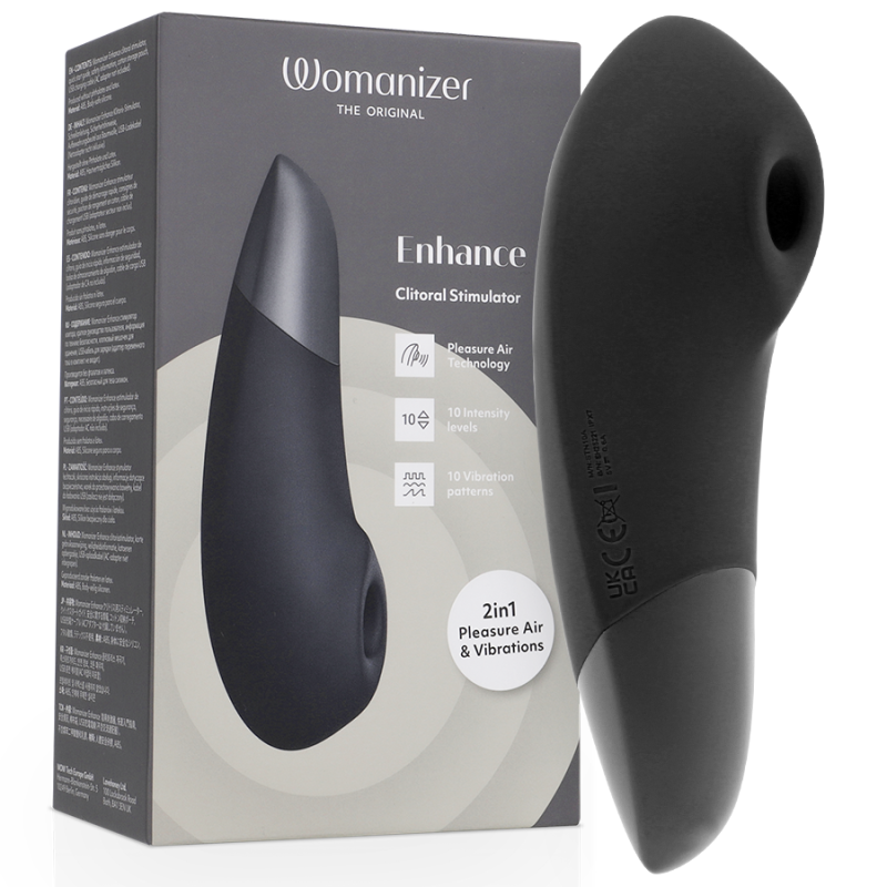 WOMANIZER - STIMOLATORE CLITORIDEO NERO