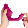 WOMANIZER - VIBRATORE STIMOLATORE CONIGLIO BLEND ROSA VIBRANTE