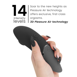 WOMANIZER - NEXT STIMOLATORE CLITORIDEO NERO