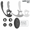ADDICTED TOYS - ANAL PLUG WITH VIBRATION AND 360º WAVING AND TESTICLE STIMULATOR