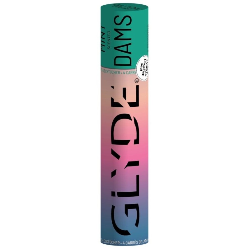 SHEER GLYDE - DAMS LAMINAS LATEX ORAL SEX MINT