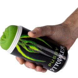 ALIVE - PUSSY STROKER MALE MASTURBATOR VAGINA ENERGETIC DRINK CAN