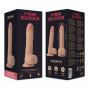 CYBER SILICOCK - STRAP-ON IN SILICONE LIQUIDO FREEMAN CON 3 ANELLI IN OMAGGIO 20 CM -O- 3.8 CM