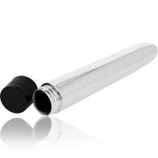 OHMAMA - CLASSIC VIBRATOR - SILVER 17.5 CM