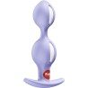 FUN FACTORY - DUO DE B-BALLS PLUG ANAL VIOLET