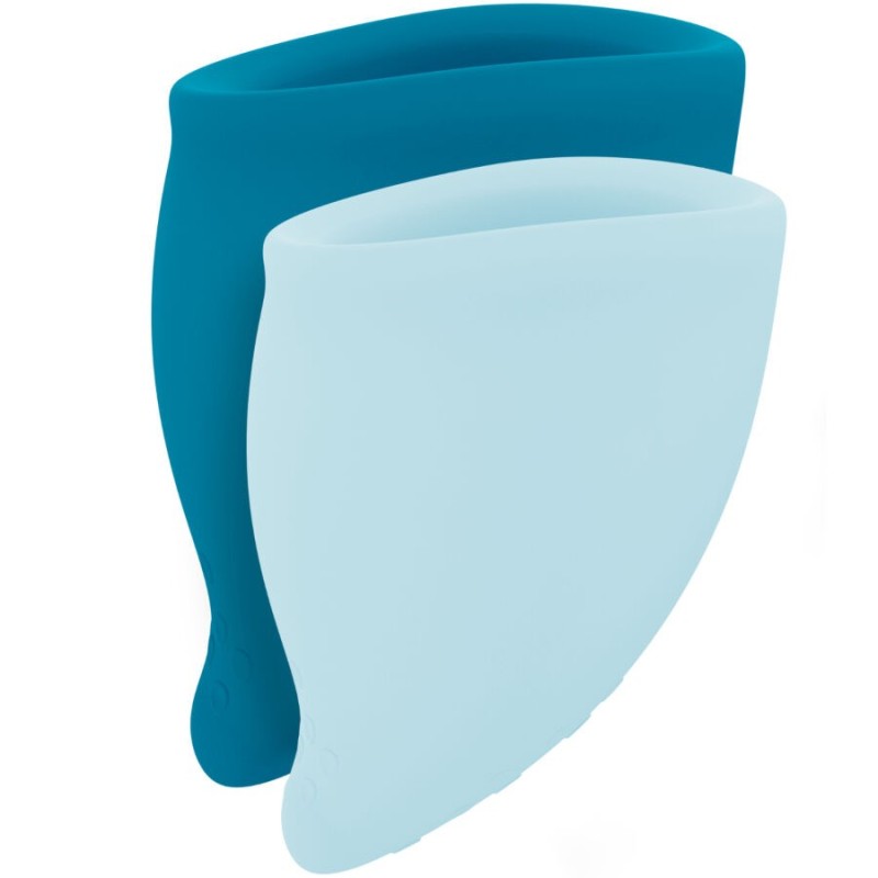 FUN FACTORY - KIT COPPA MESTRUALE FUN TURCHESE