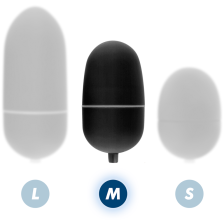 ONLINE - REMOTE CONTROL VIBRATING EGG M BLACK