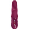 FUN FACTORY - VIBRATEUR MISS BI LAPIN ROUGE VIN