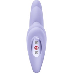 FUN FACTORY - VIBRADOR DE DUPLA PULSAÇÃO DE AR INSERÍVEL VIVACE ROXO