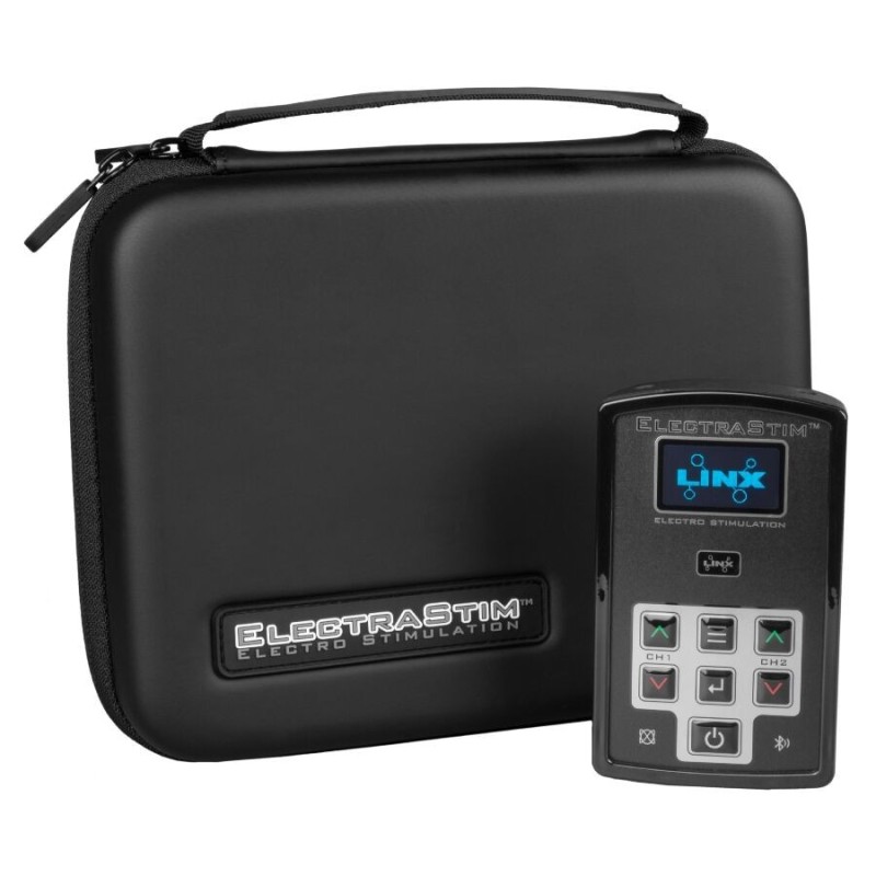 ELECTRASTIM - LINX ESTIMULADOR ELÉTRICO DE CANAL DUPLO COM APLICATIVO E CONTROLE REMOTO