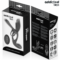 ADDICTED TOYS - DOPPELTER PENISRING MIT KLITORISSTIMULATOR