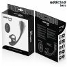 ADDICTED TOYS - PLUG ANALE CON VIBRAZIONE E OSCILLAZIONE A 360º E STIMOLATORE DEI TESTICOLI