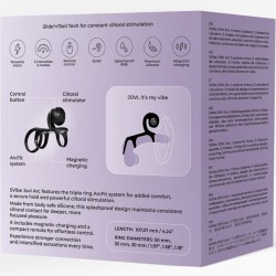 SNAIL VIBE - JOVI ARC COUPLE RING FERNBEDIENUNG SCHWARZ