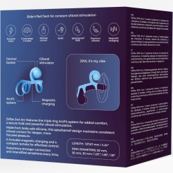 SNAIL VIBE - JOVI ARC COUPLE RING REMOTE CONTROL BLUE