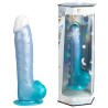 SILEXD - ANGEL DILDO FANTASY FLÜSSIGSILIKON THERMOREAKTIVES HIMMELBLAU 20,3 CM