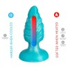 SILEXD - MELTY ANAL PLUG FANTASY SILICONE LIQUIDO TERMOREATTIVO BLU CELESTE 9,2 CM
