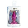 SILEXD - CHERRY ANAL PLUG FANTASY SILICONE LIQUIDO TERMOREATTIVO ROSA 9,2 CM