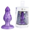 SILEXD - QUEEN ANAL PLUG FANTASY FLÜSSIGSILIKON THERMOREAKTIVES LILA 9,2 CM