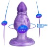 SILEXD - QUEEN ANAL PLUG FANTASY LIQUID SILICONE THEMORREATIVE PURPLE 9.2 CM