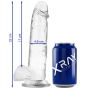 X RAY - HARNAIS + BITE AVEC BOULES 22 CM -O- 4.6 CM