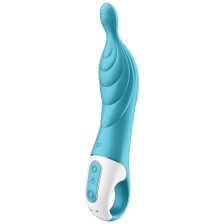 SATISFYER - VIBRADOR AMAZING 2 ASPOT TURQUESA