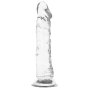 X RAY - ARNÊS + DILDO TRANSPARENTE 21 CM -O- 4 CM