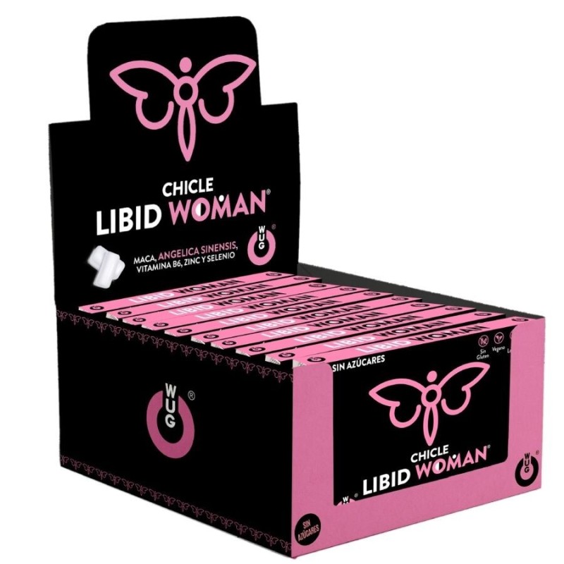 WUG SEX SENSE - AUMENTADOR DA LIBIDEZ FEMININA | EXPOSITOR 12 X 8 UNIDADES