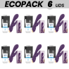ECOPACK 6 EINHEITEN - TREASURE LAURENCE RABBIT VIBRATOR COMPATIBLE CON WATCHME WIRELESS TECHNOLOGY