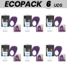 ECOPACK 6 UNITS - TREASURE ROBIN VIBRATING RING COMPATIBLE CON WATCHME WIRELESS TECHNOLOGY